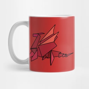 Origami Dragon Mug